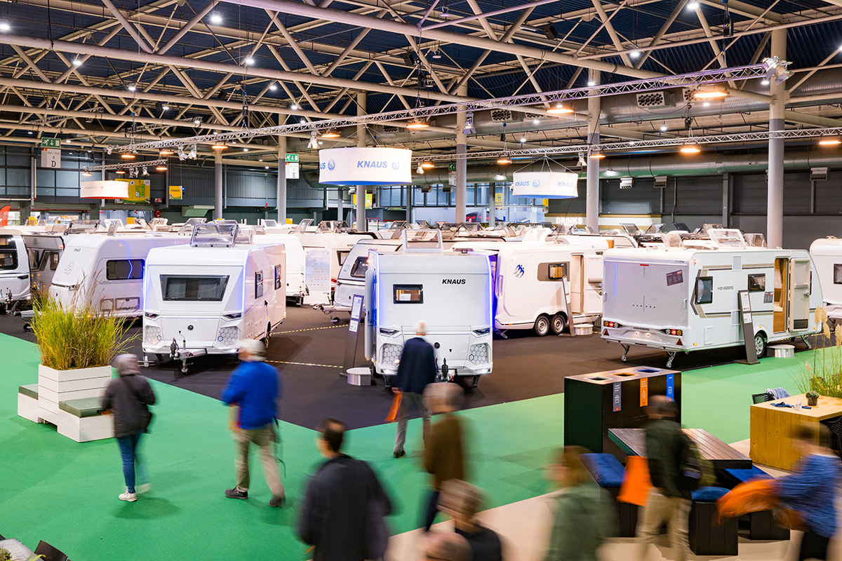 Bezoekers Kampeer Caravan Jaarbeurs